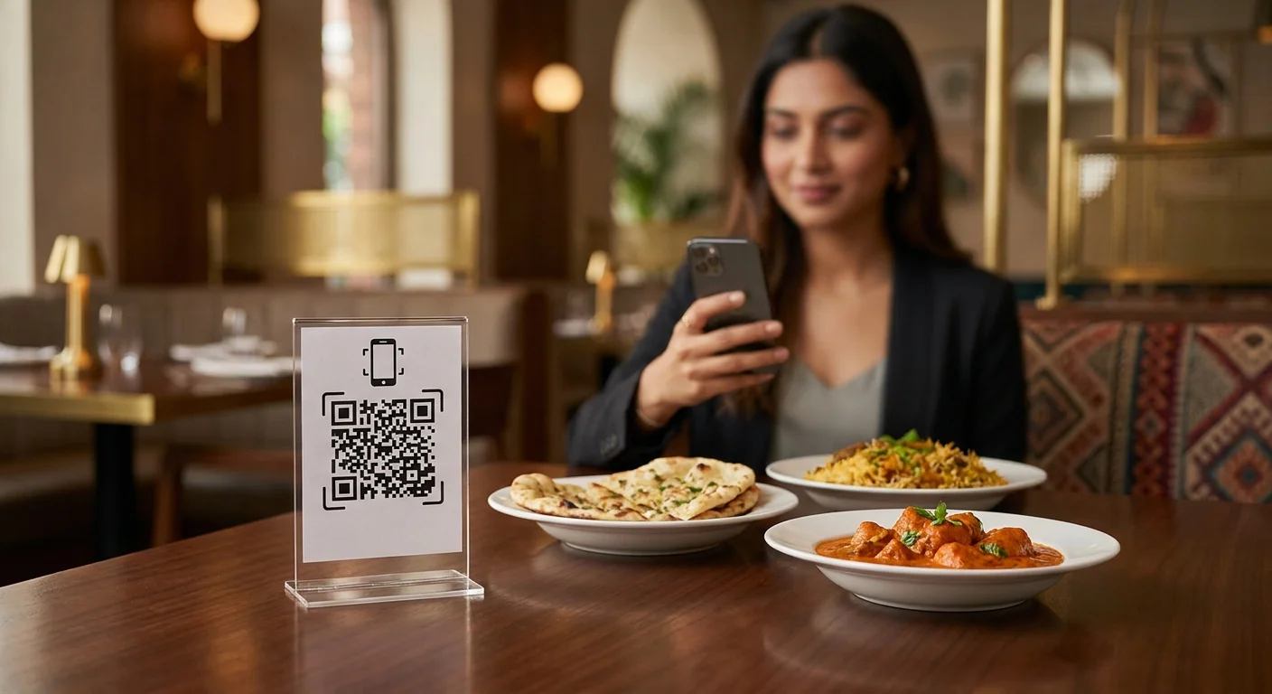 रेस्टोरेंट के लिए QR कोड ऑर्डरिंग सिस्टम गाइड